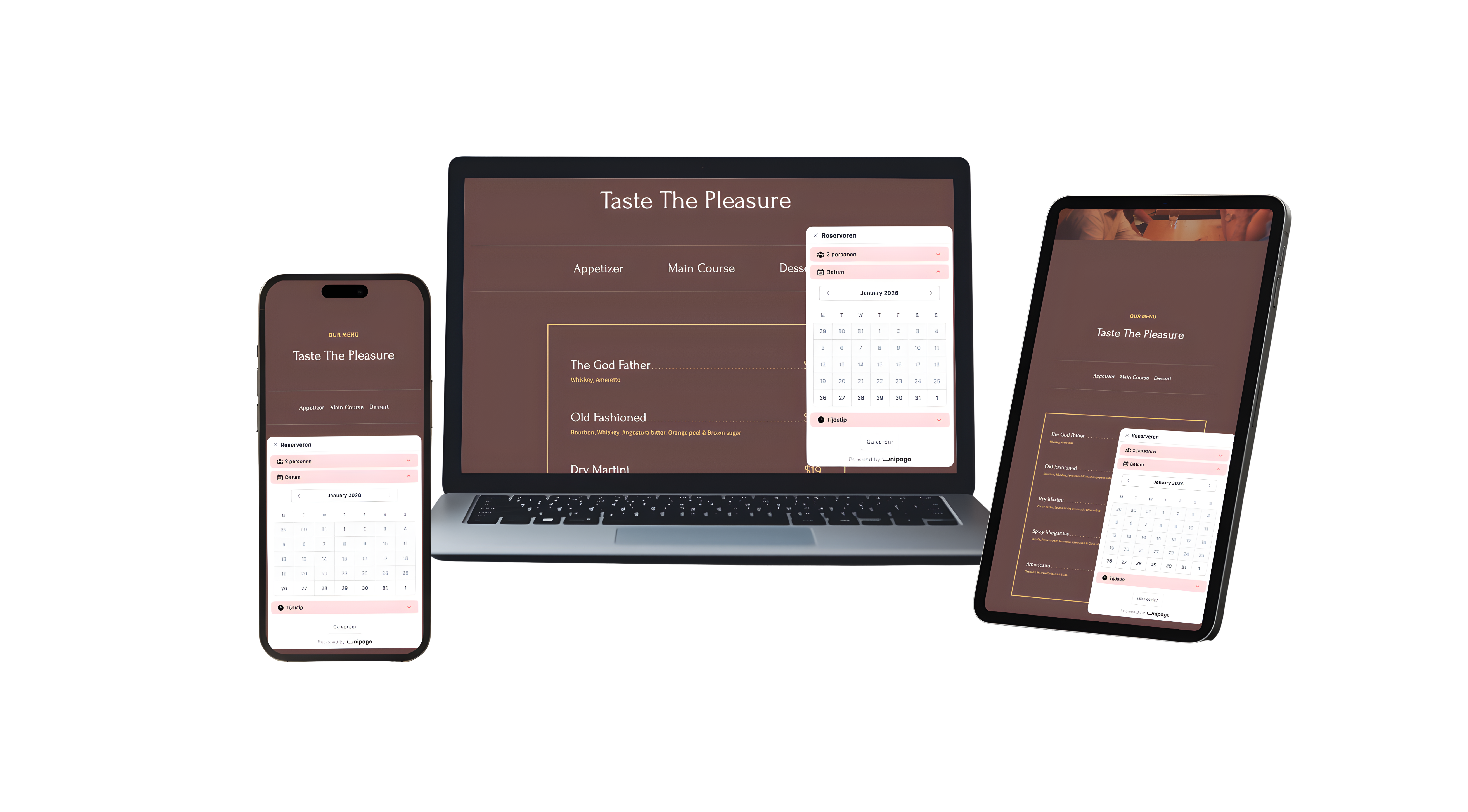 Never miss a reservation again. Let guests make reservations for your restaurant 24/7.