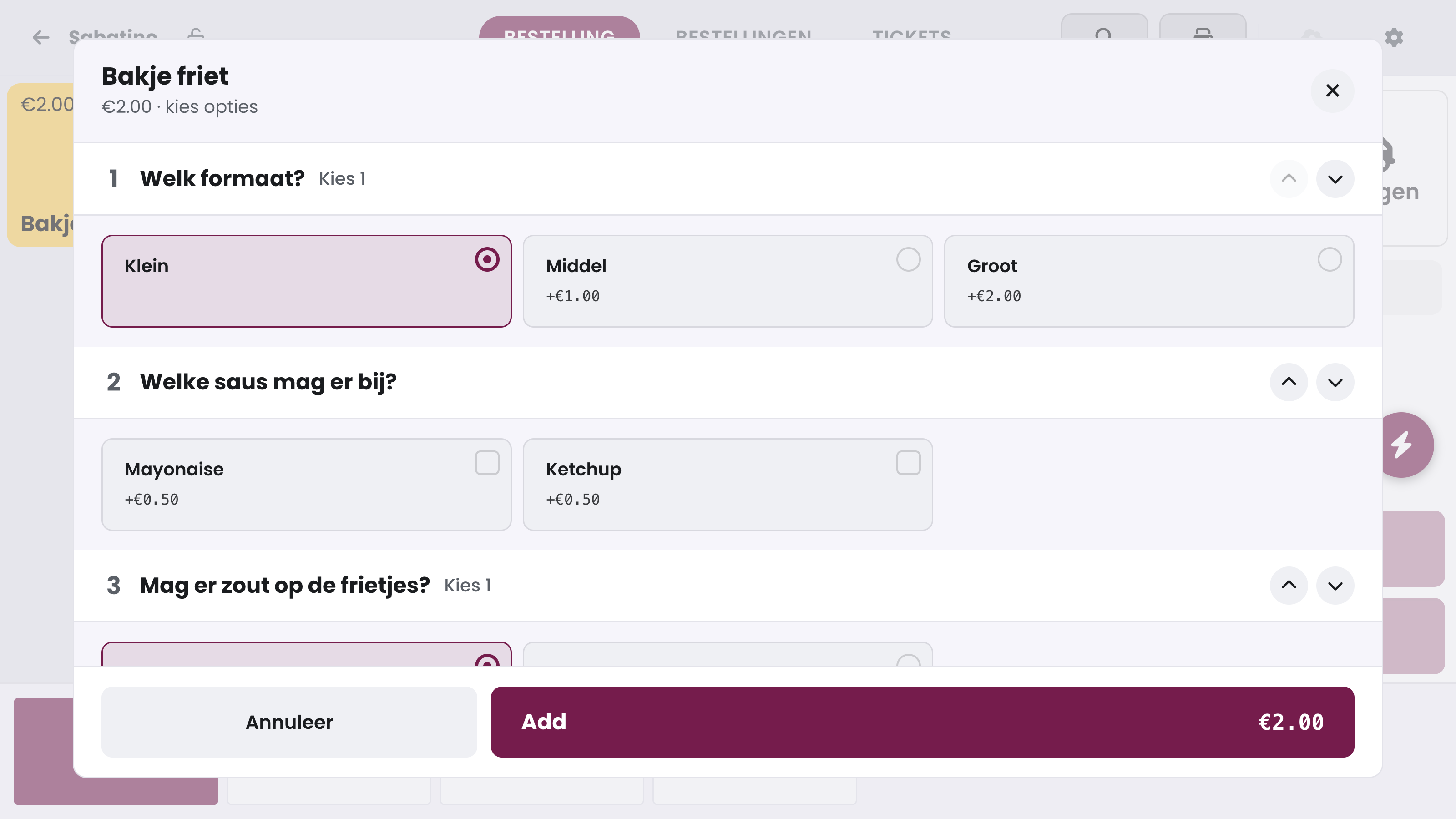 Example on Unipos PLUS